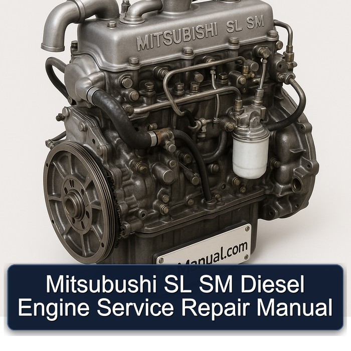 Mitsubushi SL SM Diesel Engine Service Repair Manual