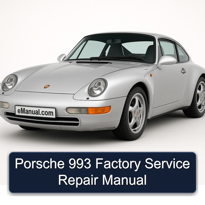 Porsche 993 Factory Service Repair Manual