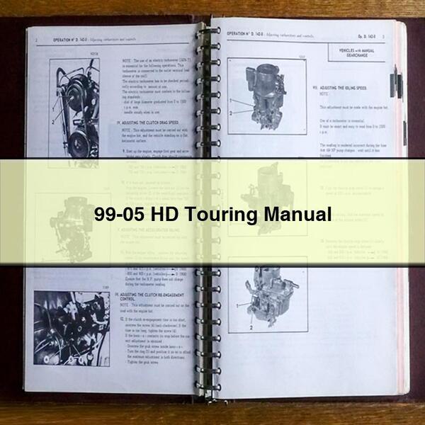 99-05 HD Touring Manual
