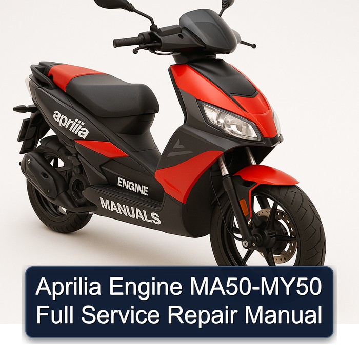 Aprilia Engine MA50-MY50 Full Service Repair Manual