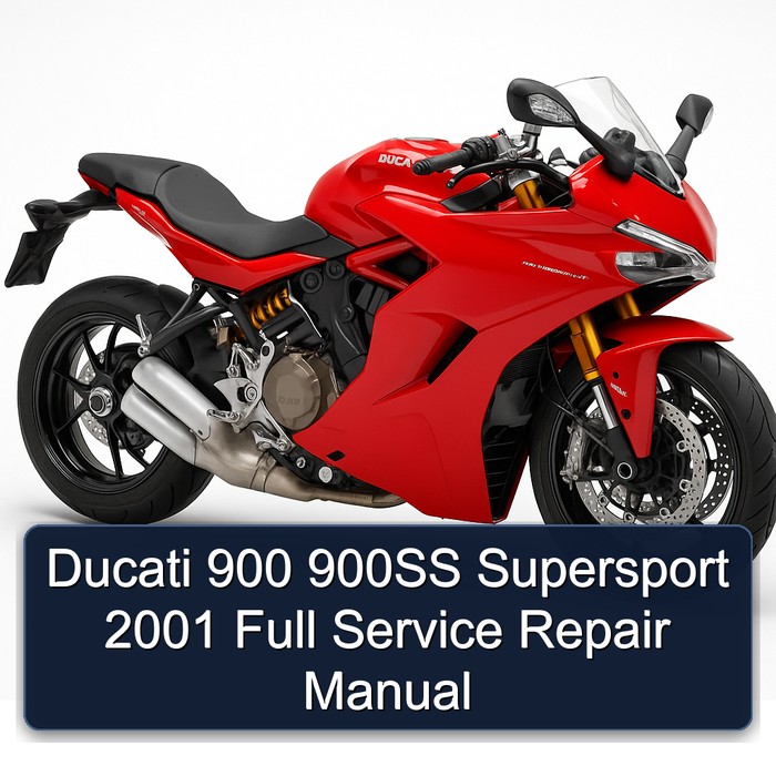 Ducati 900 900SS Supersport 2001 Full Service Repair Manual