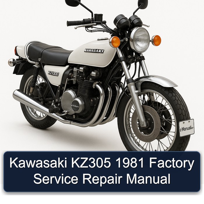 Kawasaki KZ305 1981 Factory Service Repair Manual
