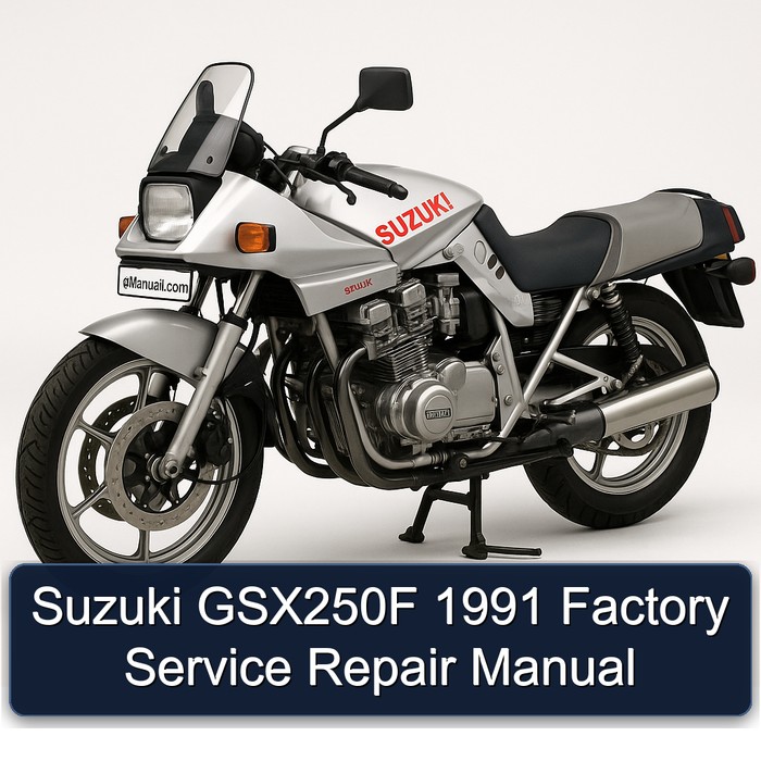 Suzuki GSX250F 1991 Factory Service Repair Manual