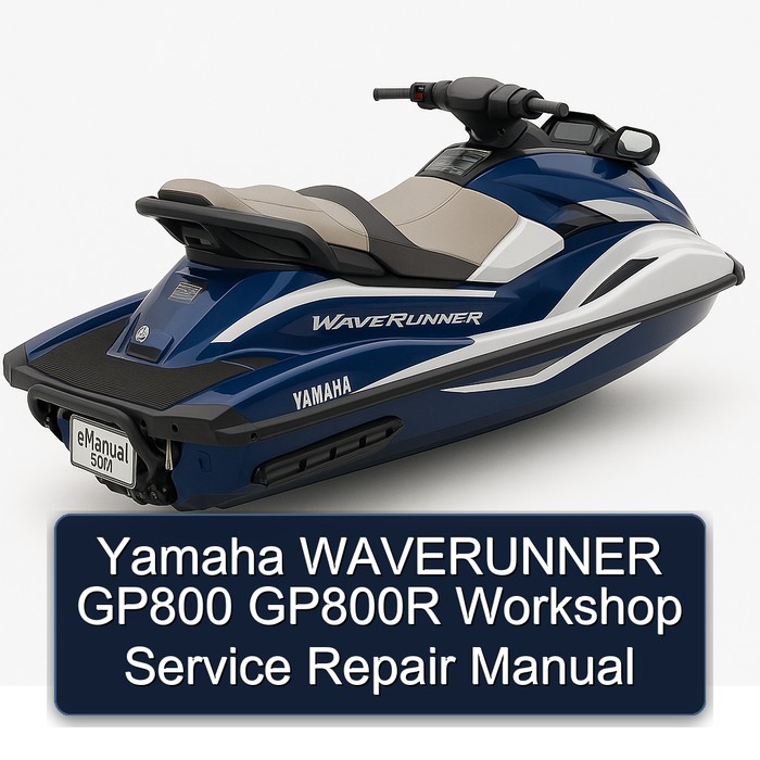 Yamaha WAVERUNNER GP800 GP800R Workshop Service Repair Manual