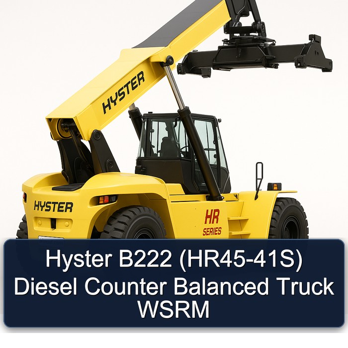 Hyster B222 (HR45-41S) Diesel Counter Balanced Truck WSRM