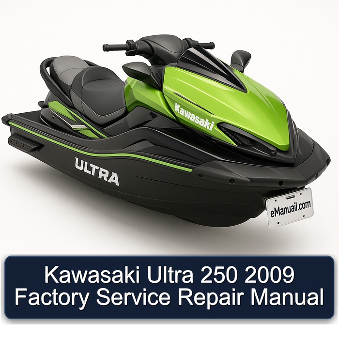 Kawasaki Ultra 250 2009 Factory Service Repair Manual