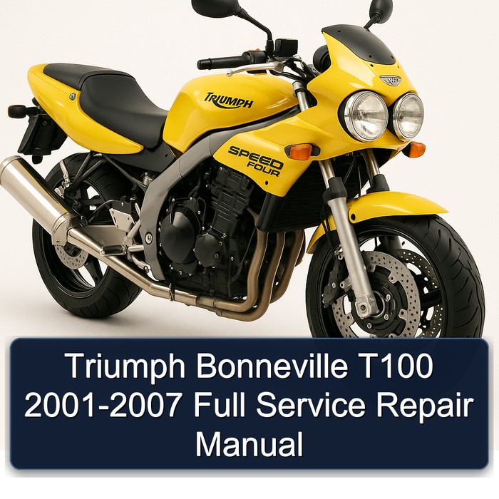Triumph Bonneville T100 2001-2007 Full Service Repair Manual