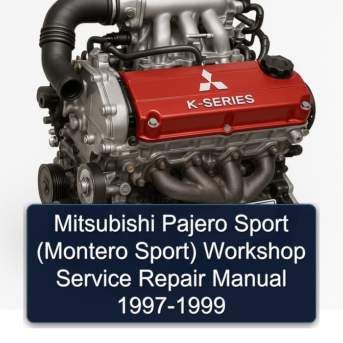 Mitsubishi Pajero Sport (Montero Sport) Workshop Service Repair Manual 1997-1999