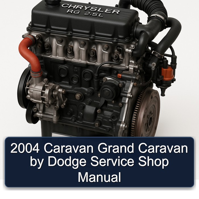 2004 Caravan Grand Caravan by Dodge Service Shop Manual