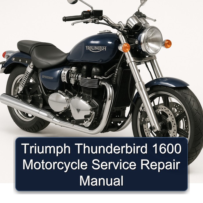 Triumph Thunderbird 1600 Motorcycle Service Repair Manual