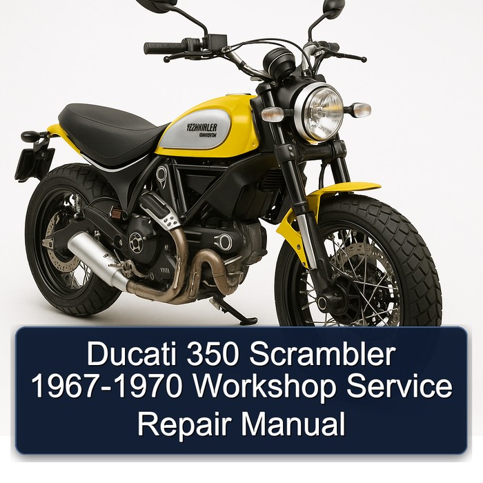 Ducati 350 Scrambler 1967-1970 Workshop Service Repair Manual