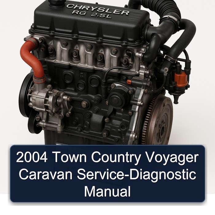 2004 Town Country Voyager Caravan Service-Diagnostic Manual