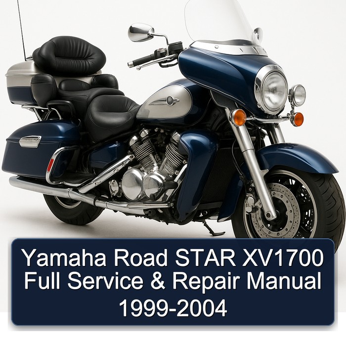 Yamaha Road STAR XV1700 Full Service & Repair Manual 1999-2004