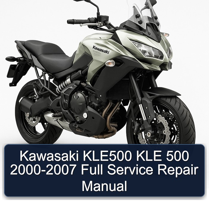 Kawasaki KLE500 KLE 500 2000-2007 Full Service Repair Manual