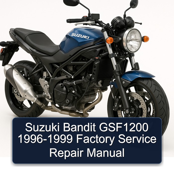 Suzuki Bandit GSF1200 1996-1999 Factory Service Repair Manual