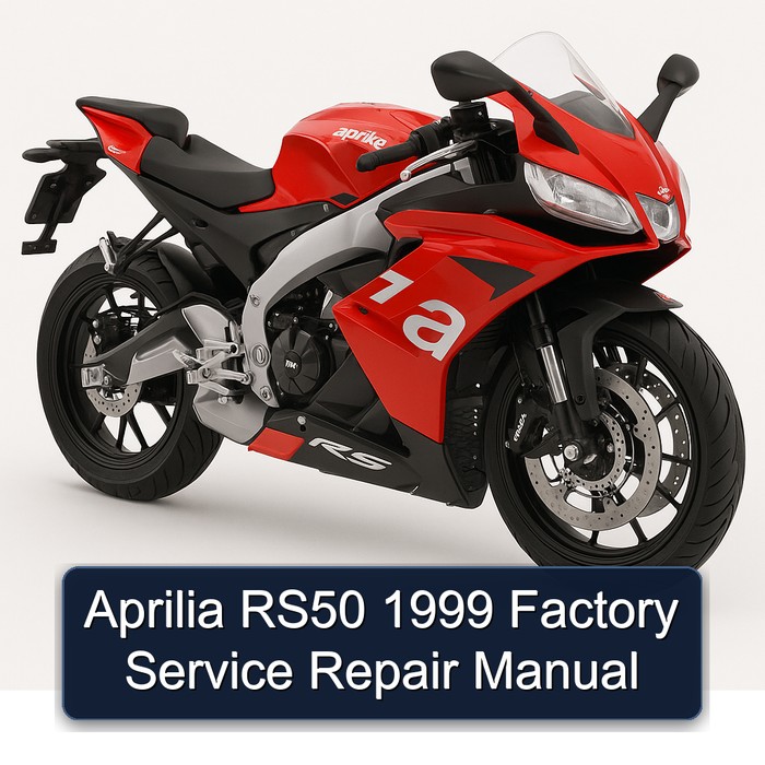 Aprilia RS50 1999 Factory Service Repair Manual
