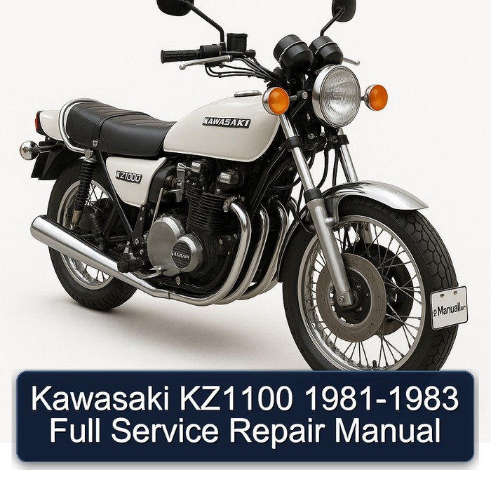 Kawasaki KZ1100 1981-1983 Full Service Repair Manual
