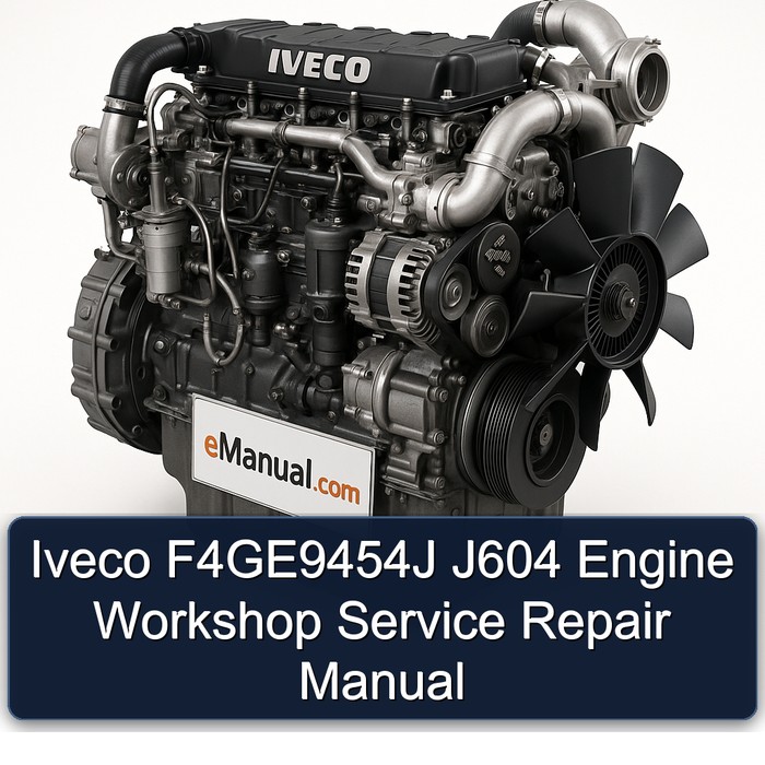 Iveco F4GE9454J J604 Engine Workshop Service Repair Manual
