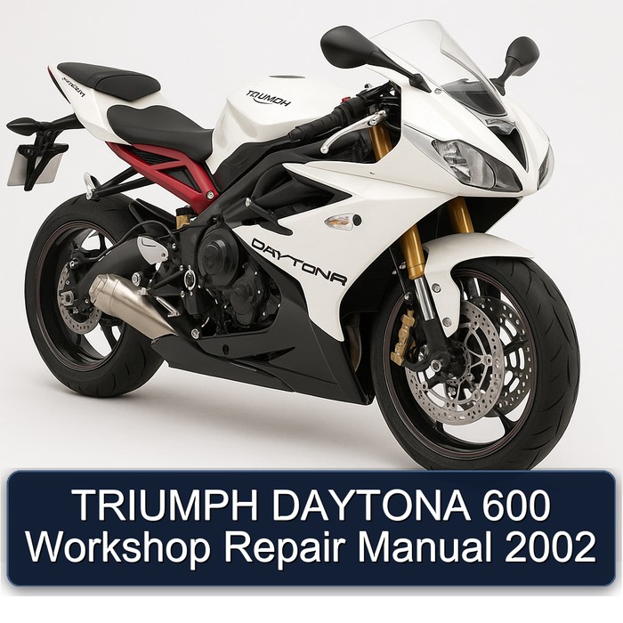 TRIUMPH DAYTONA 600 Workshop Repair Manual 2002