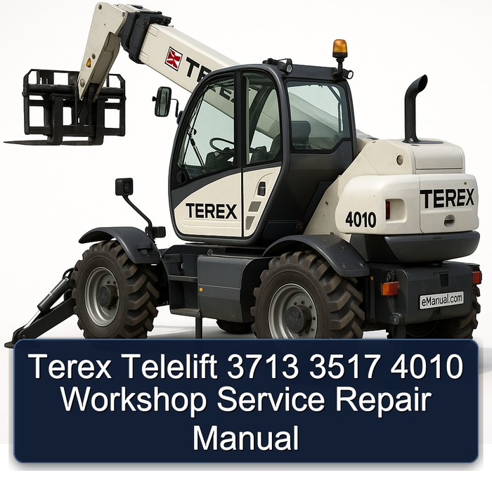 Terex Telelift 3713 3517 4010 Workshop Service Repair Manual