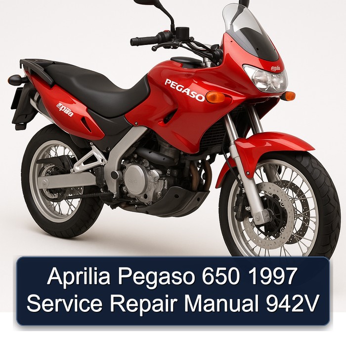 Aprilia Pegaso 650 1997 Service Repair Manual 942V