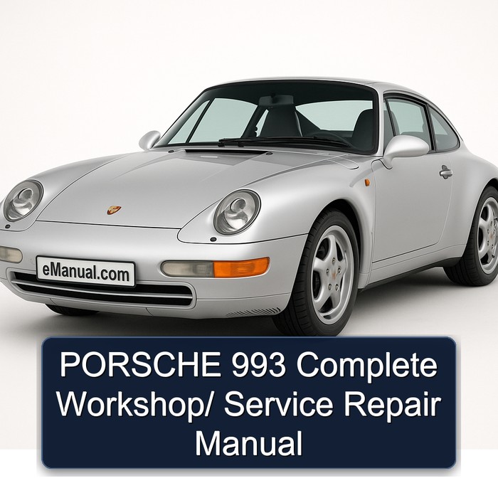PORSCHE 993 Complete Workshop/ Service Repair Manual