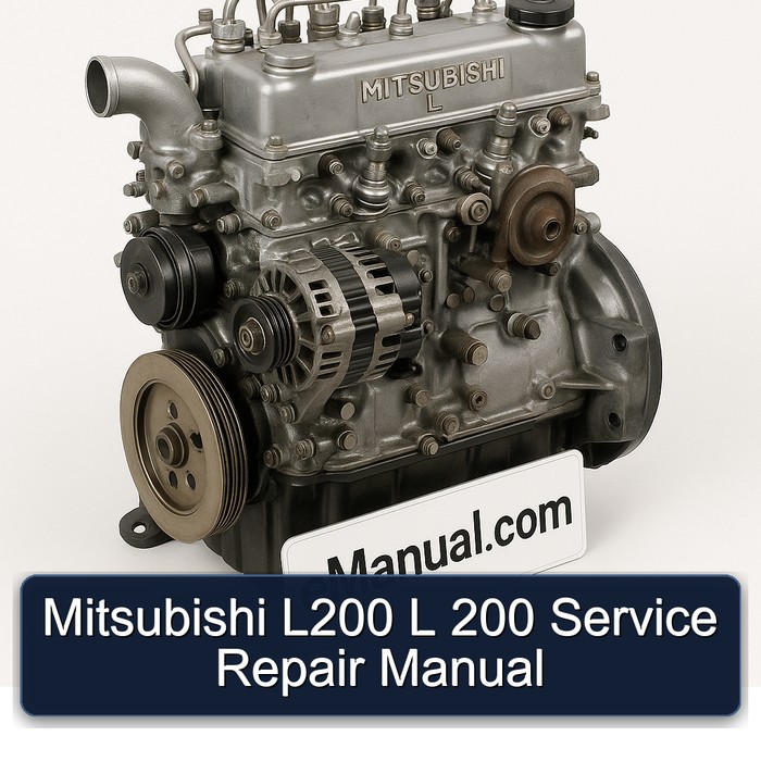 Mitsubishi L200 L 200 Service Repair Manual