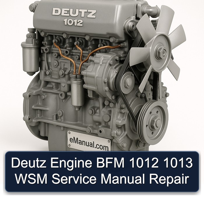 Deutz Engine BFM 1012 1013 WSM Service Manual Repair