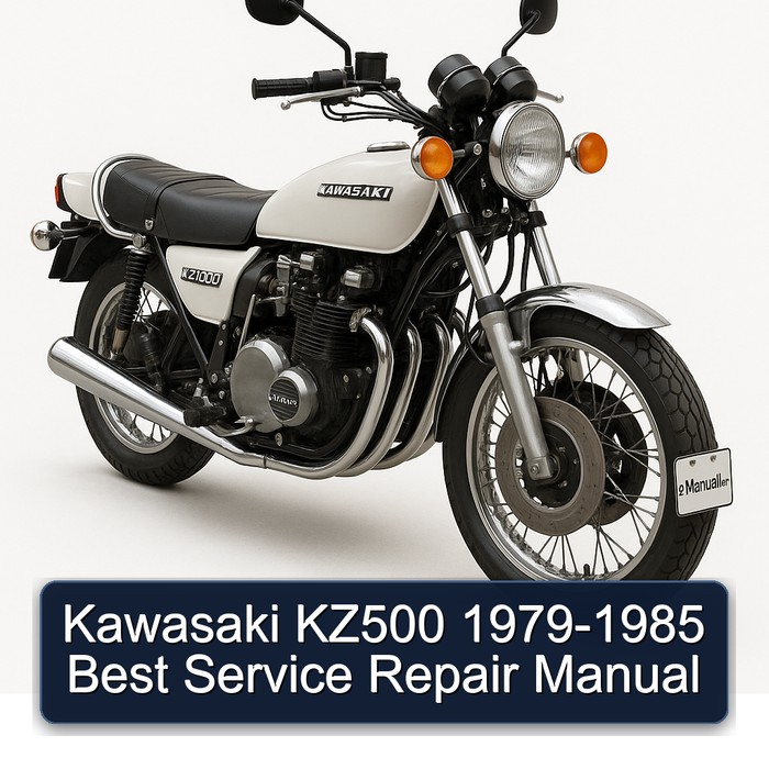 Kawasaki KZ500 1979-1985 Best Service Repair Manual