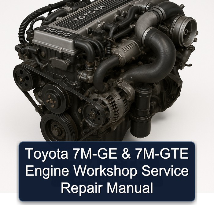 Toyota 7M-GE & 7M-GTE Engine Workshop Service Repair Manual
