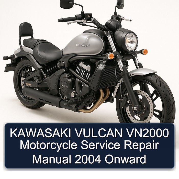 KAWASAKI VULCAN VN2000 Motorcycle Service Repair Manual 2004 Onward