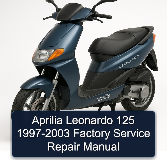 Aprilia Leonardo 125 1997-2003 Factory Service Repair Manual
