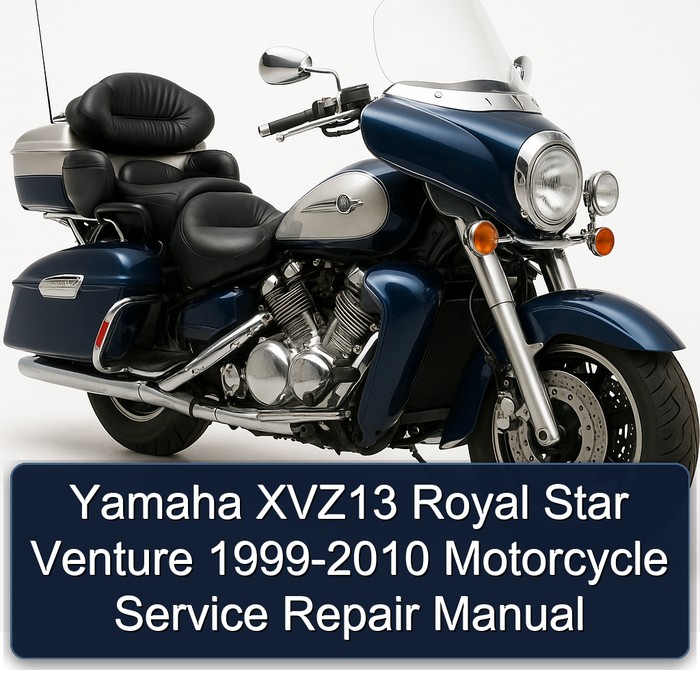 Yamaha XVZ13 Royal Star Venture 1999-2010 Motorcycle Service Repair Manual