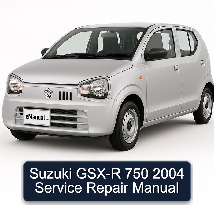 Suzuki GSX-R 750 2004 Service Repair Manual