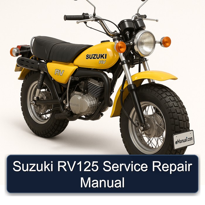 Suzuki RV125 Service Repair Manual