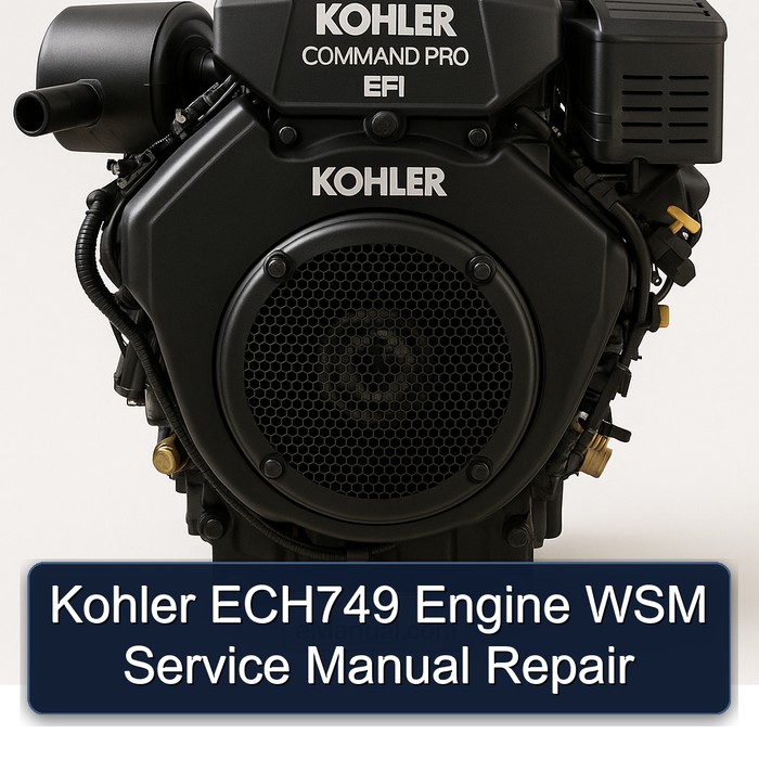 Kohler ECH749 Engine WSM Service Manual Repair