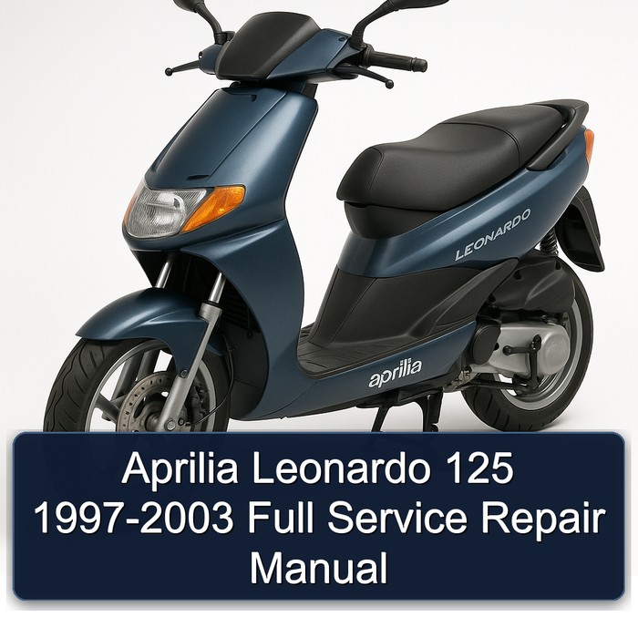 Aprilia Leonardo 125 1997-2003 Full Service Repair Manual