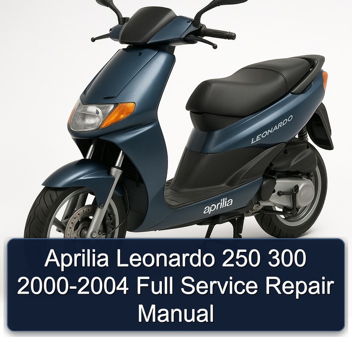 Aprilia Leonardo 250 300 2000-2004 Full Service Repair Manual