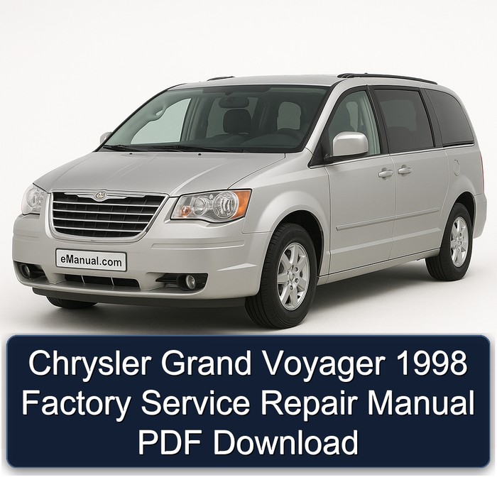 Chrysler Grand Voyager 1998 Factory Service Repair Manual PDF Download