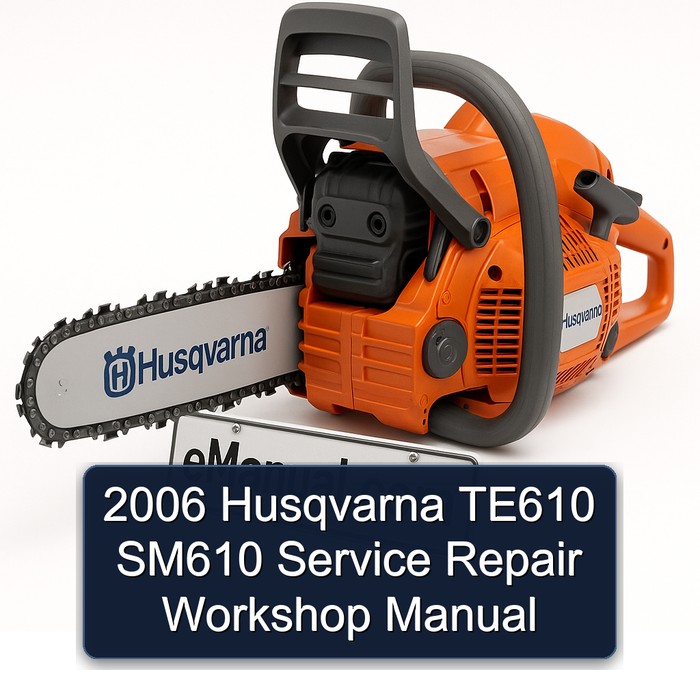 2006 Husqvarna TE610 SM610 Service Repair Workshop Manual