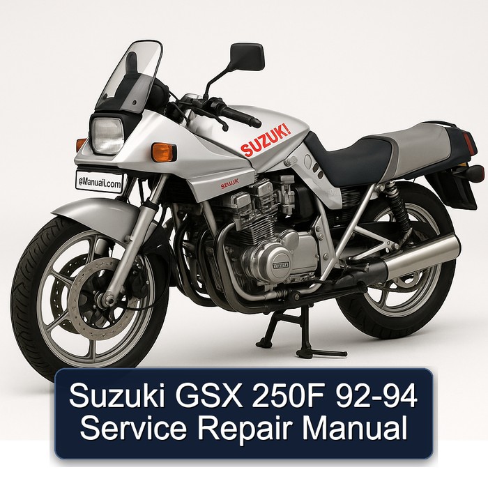 Suzuki GSX 250F 92-94 Service Repair Manual