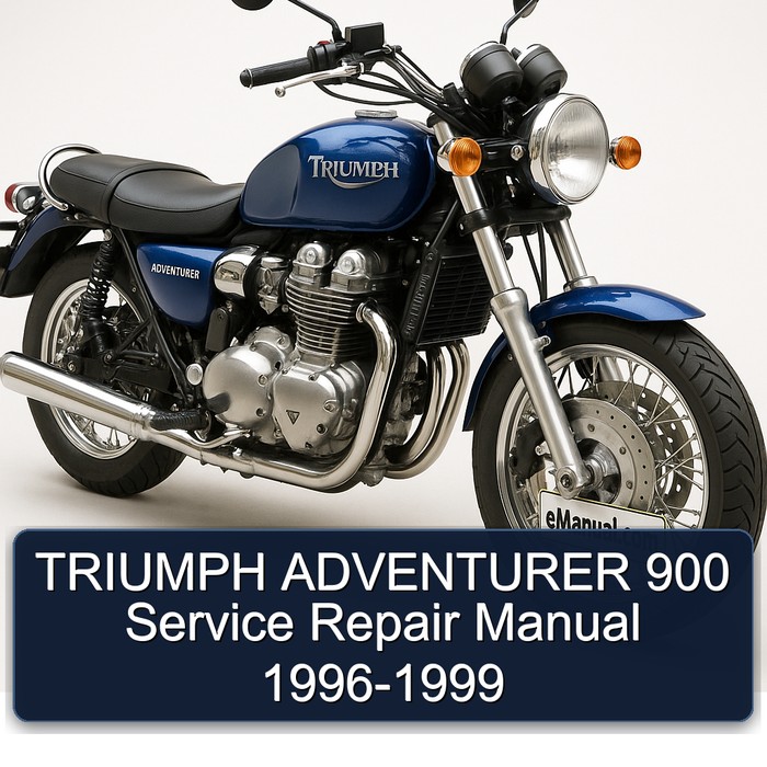 TRIUMPH ADVENTURER 900 Service Repair Manual 1996-1999