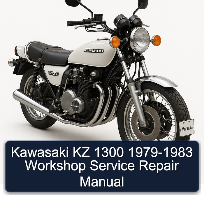 Kawasaki KZ 1300 1979-1983 Workshop Service Repair Manual
