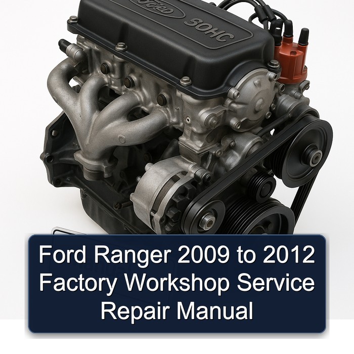 Ford Ranger 2009 to 2012 Factory Workshop Service Repair Manual
