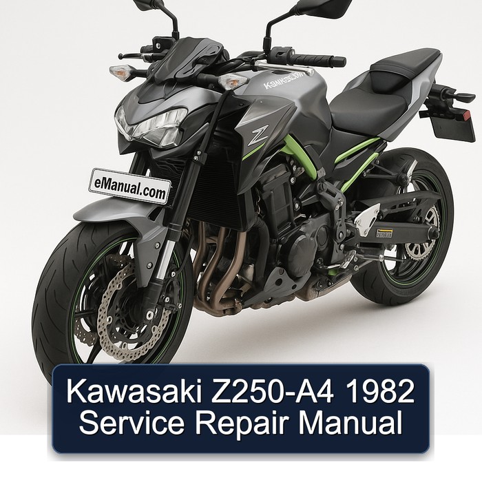Kawasaki Z250-A4 1982 Service Repair Manual