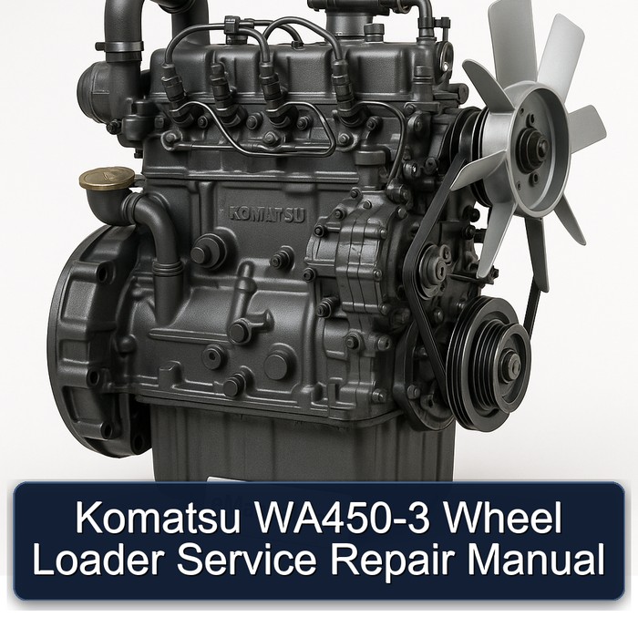 Komatsu WA450-3 Wheel Loader Service Repair Manual
