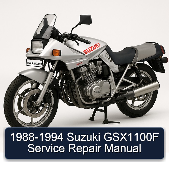 1988-1994 Suzuki GSX1100F Service Repair Manual