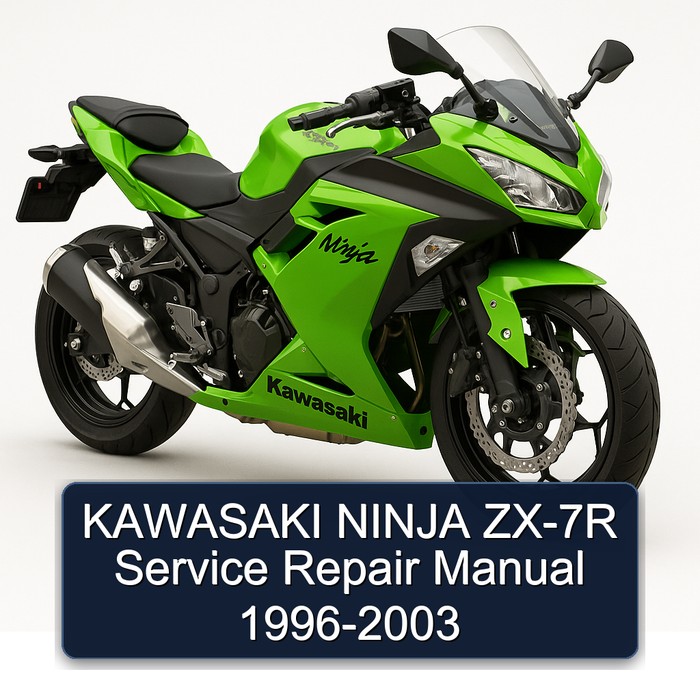 KAWASAKI NINJA ZX-7R Service Repair Manual 1996-2003