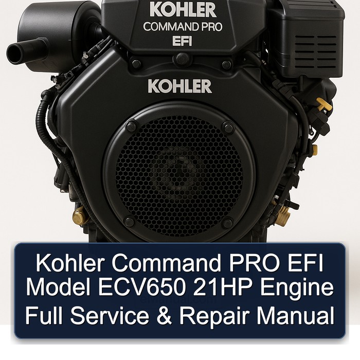 Kohler Command PRO EFI Model ECV650 21HP Engine Full Service & Repair Manual