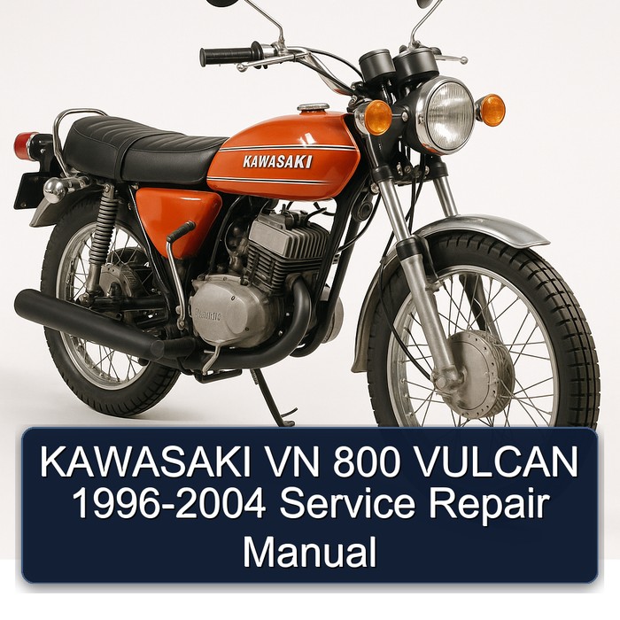KAWASAKI VN 800 VULCAN 1996-2004 Service Repair Manual